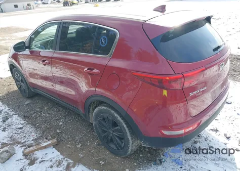 2017 Kia Sportage Lx из США, поврежденный, VIN KNDPMCAC1H7085592